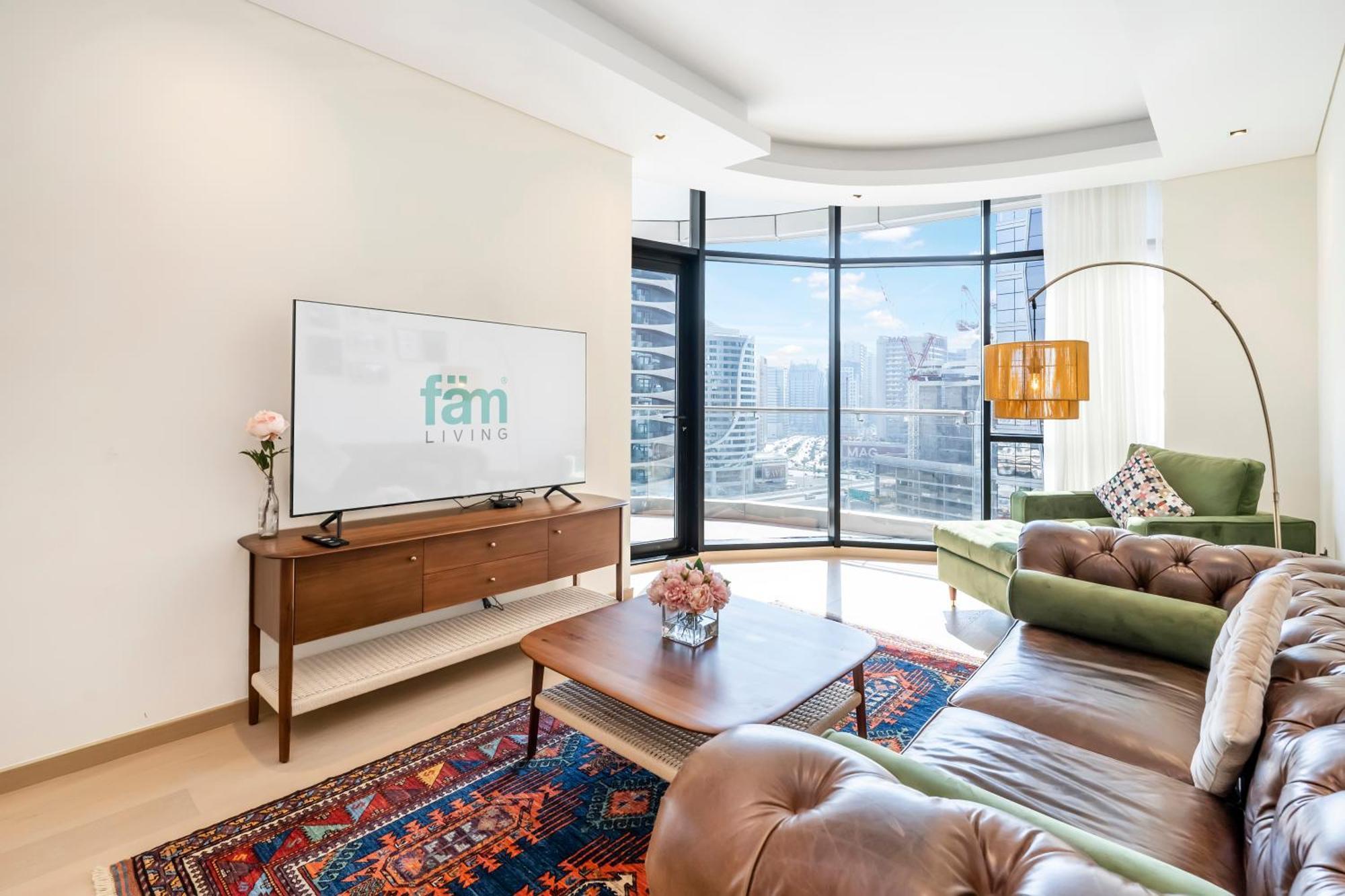 Fam Living - Rp Heights - 3 Mins Walk To Burj Khalifa & Dubai Mall Downtown 迪拜 外观 照片